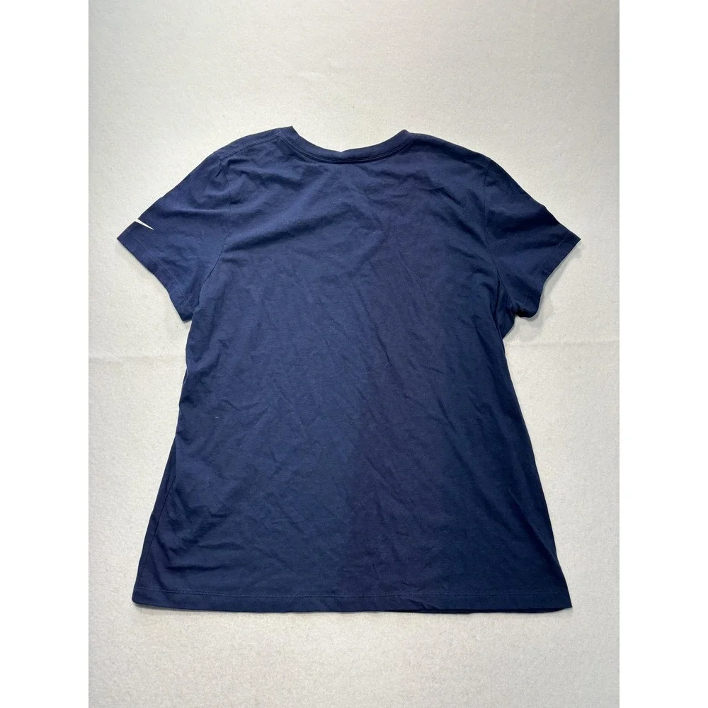 Dallas Cowboys Shirt Mens XL Blue NFL Football Nike Logo Essential Tee Star